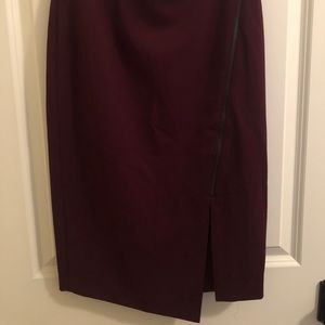 Pencil Skirt - Maroon